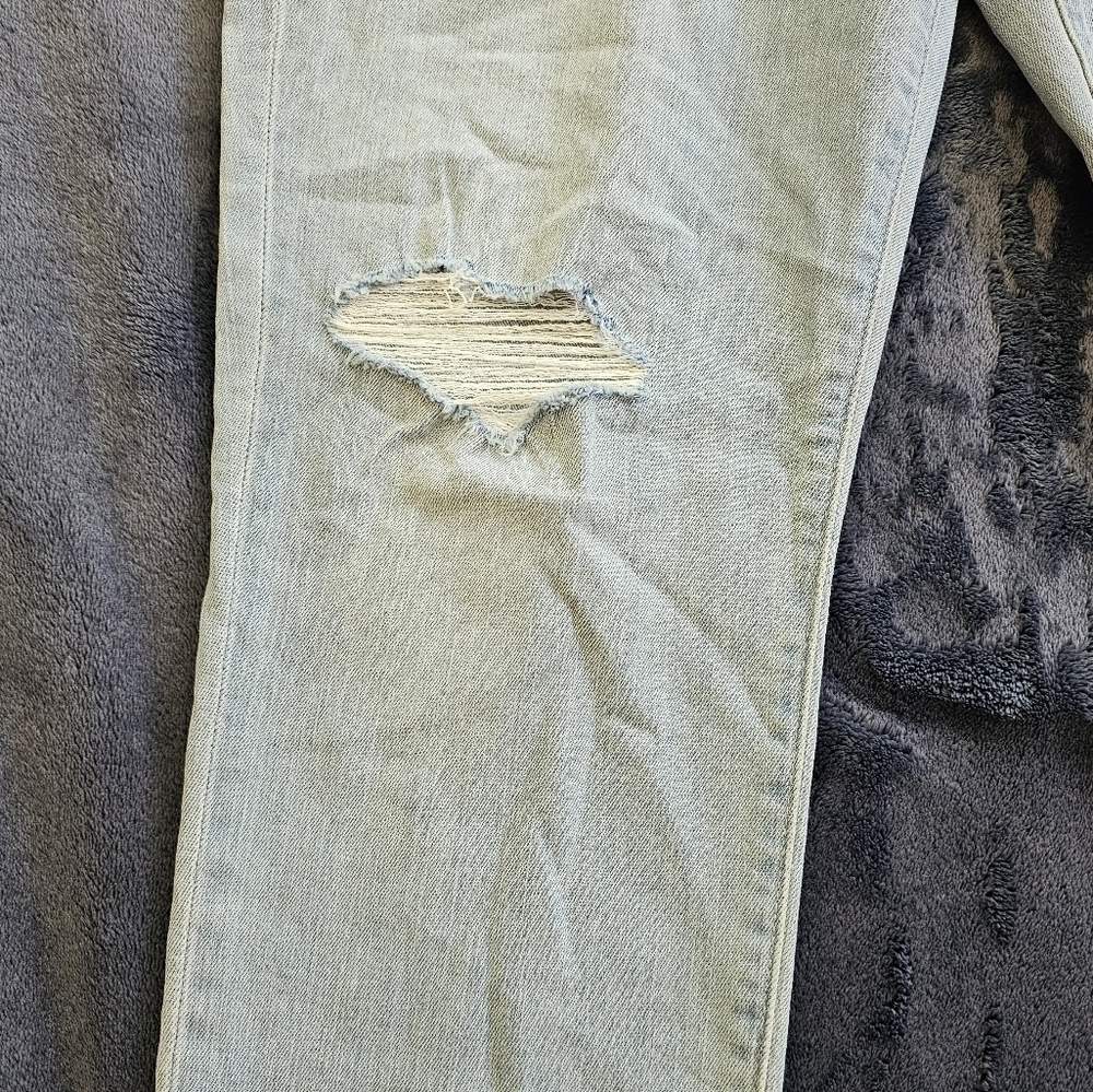 Hudson Jeans | NWOT | Natalie Mid Rise Crop Light Wash Distressed | Size 30 New - Picture 5 of 8